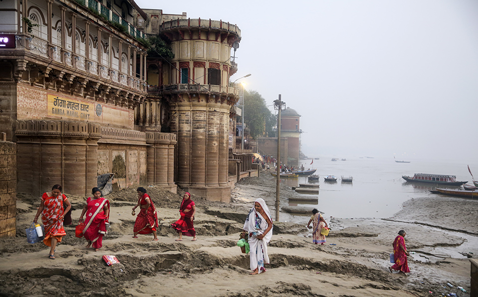Varanasi, ciudad sagrada donde los hindúes creen que si son cremados obtienen la salvación del alma.(AP)