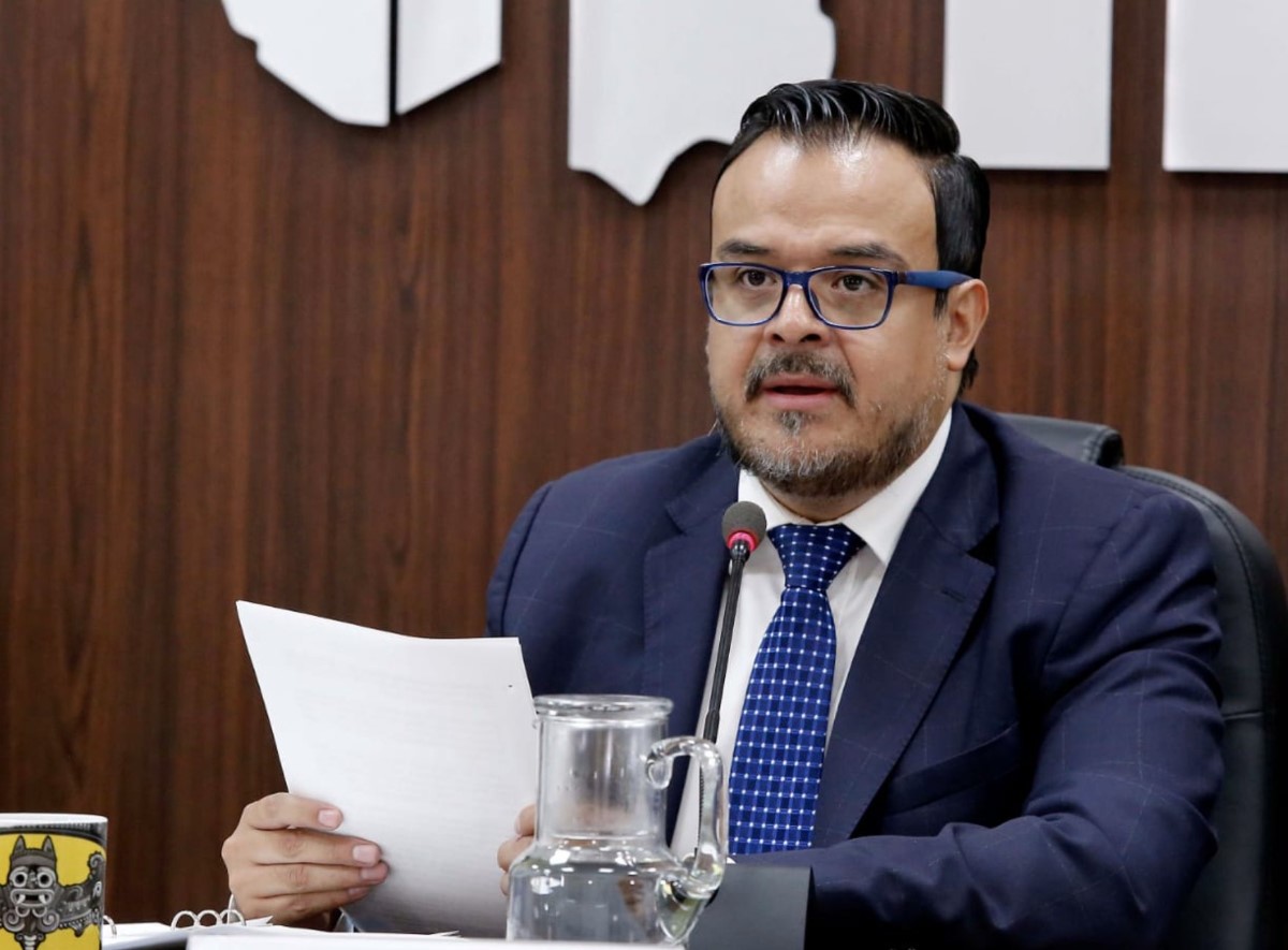 Julio César Bonilla, comisionado del InfoCdMx. | Twitter @InfoCdMex