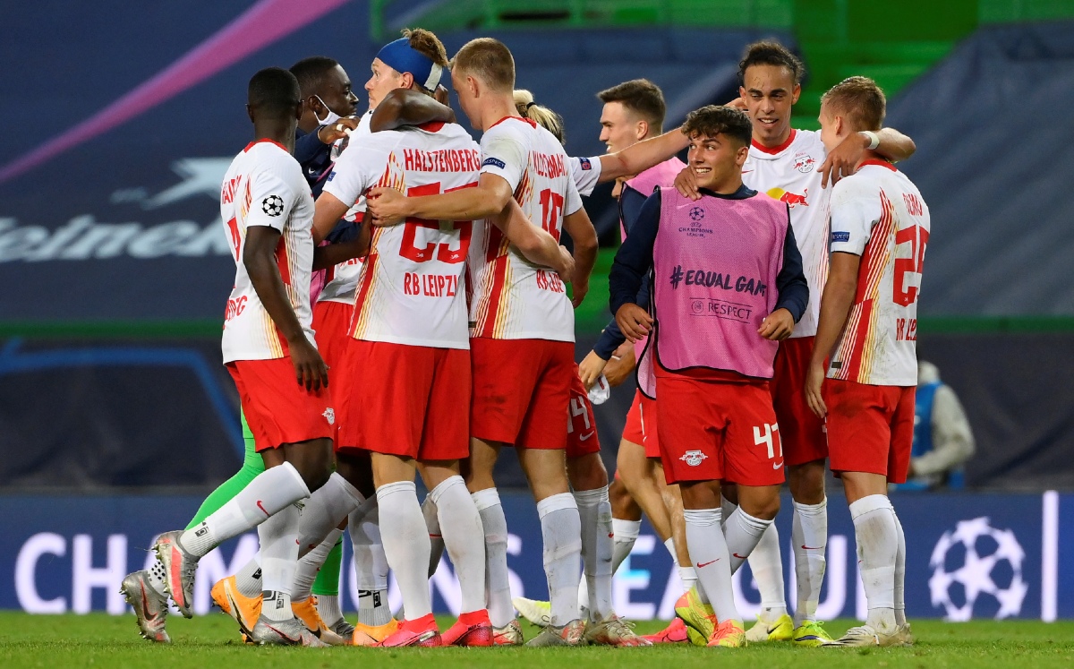 Leipzig, segundo clasificado a Semifinales de Champions (Reuters)
