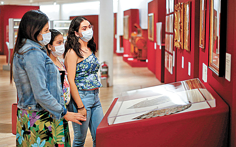 El Museo Soumaya recibe visitantes desde el pasado martes. (Araceli López)