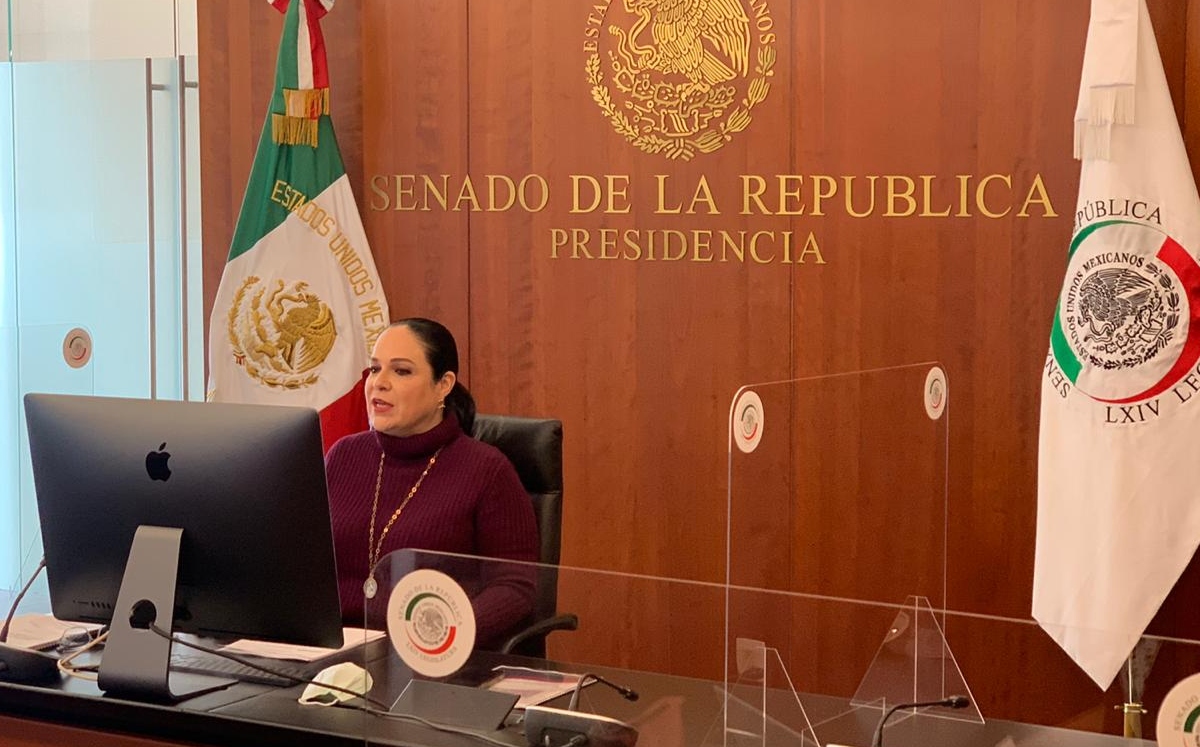 La presidenta del Senado instaló la Comisión Técnica para realizar el Observatorio de Transparencia Legislativa. (Especial)