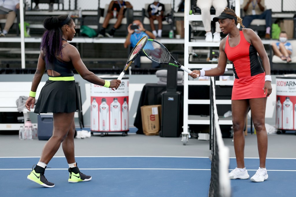 Serena y Venus Williams (AFP)