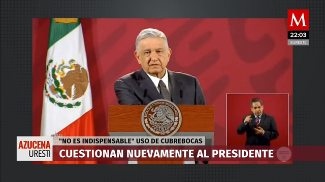 Si ayuda que yo aparezca con cubrebocas lo voy a hacer, dice AMLO