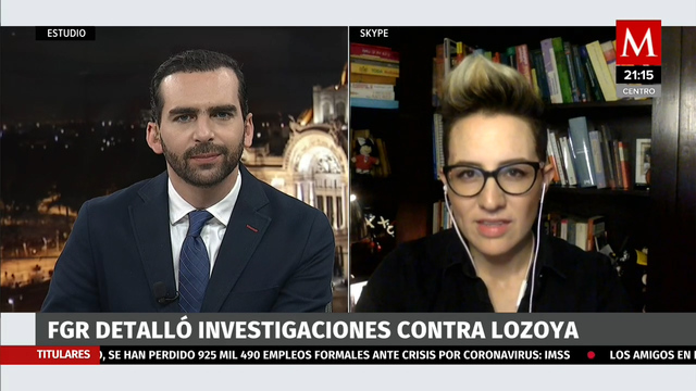 Sofía Ramírez Aguilar. La FGR detalló las investigaciones a Emilio Lozoya