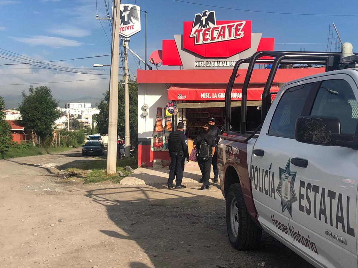 Elementos de la Policía Estatal y Municipal realizaron un recorrido en la zona. (Especial)