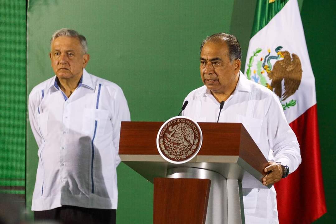 El gobernador de Guerrero, Héctor Astudillo, destacó la colaboración entre los niveles de gobierno. (Especial)