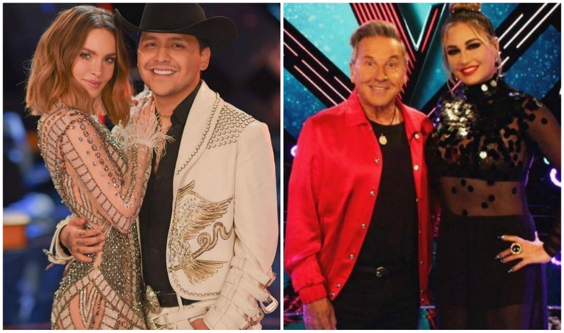 Ricardo Montaner y María José hablaron sobre el romance de sus compañeros de "La Voz" (Instagram).