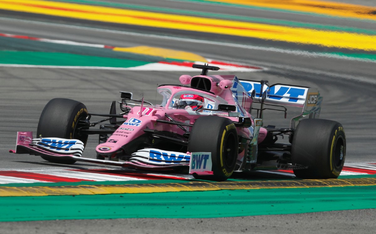 Serio Pérez saldrá en la cuarta posición del Gran Premio de España (Reuters)