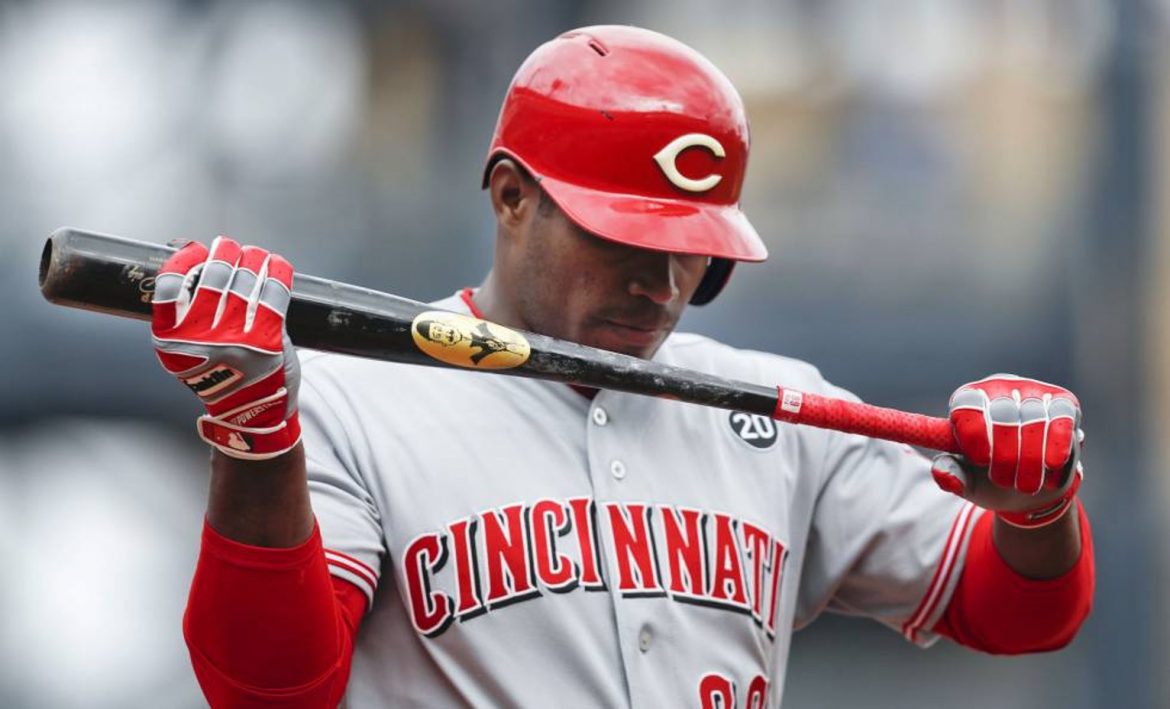 Yasiel Puig, jugador de Cincinati Reds (AP)