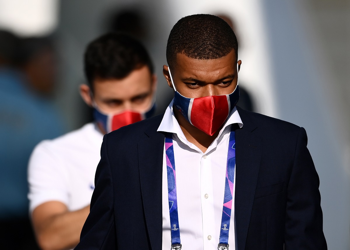 Kylian Mbappé, delantero del PSG (AFP)
