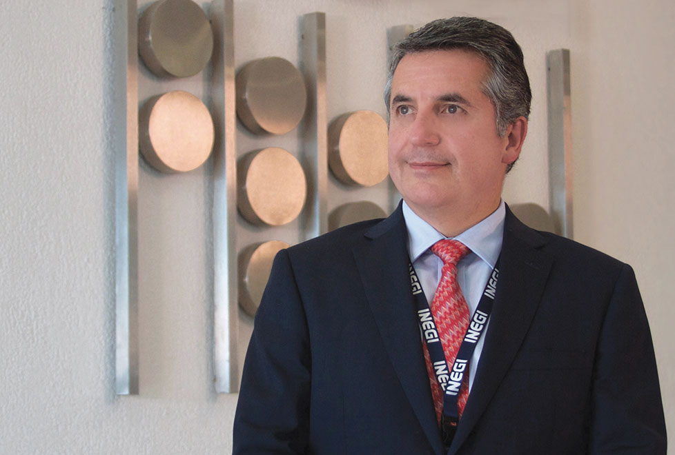 Julio Santaella Castell, presidente de la Junta de Gobierno del Inegi (Foto: Cortesía).