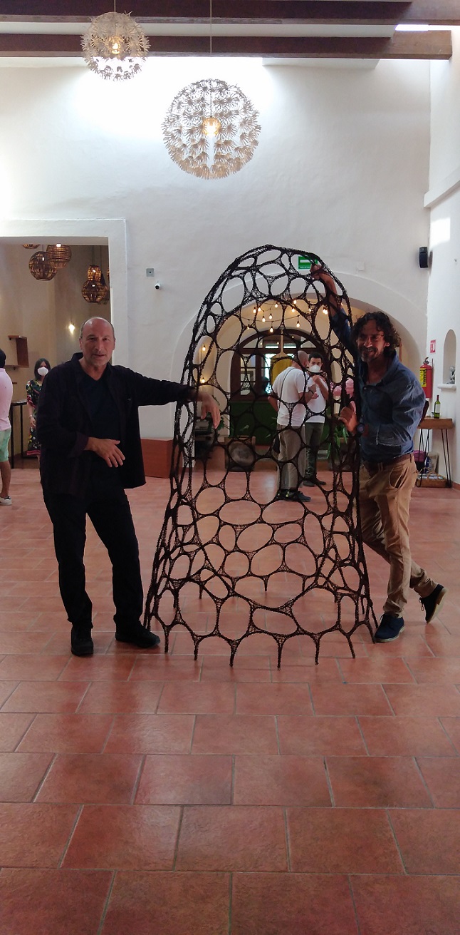 Marcos García y Santiago Baeza con Capullo de Ninfa (ENRIQUE VÁZQUEZ)