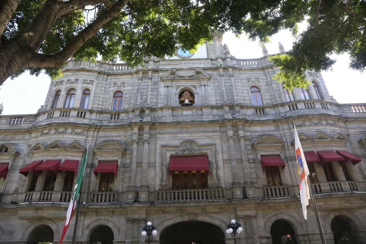 Palacio municipal de Puebla. (Andrés Lobato)