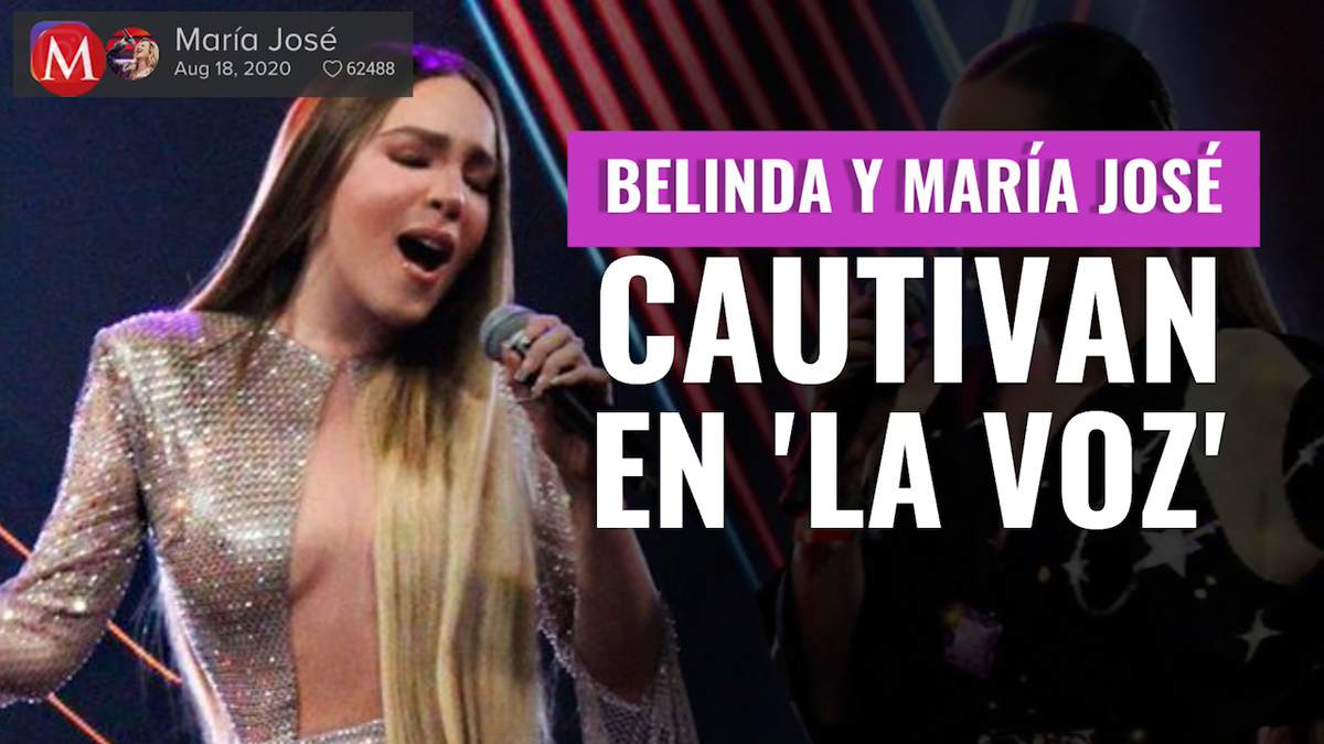Belinda y María José cautivan cantando "Prefiero ser su amante" en 'La Voz'