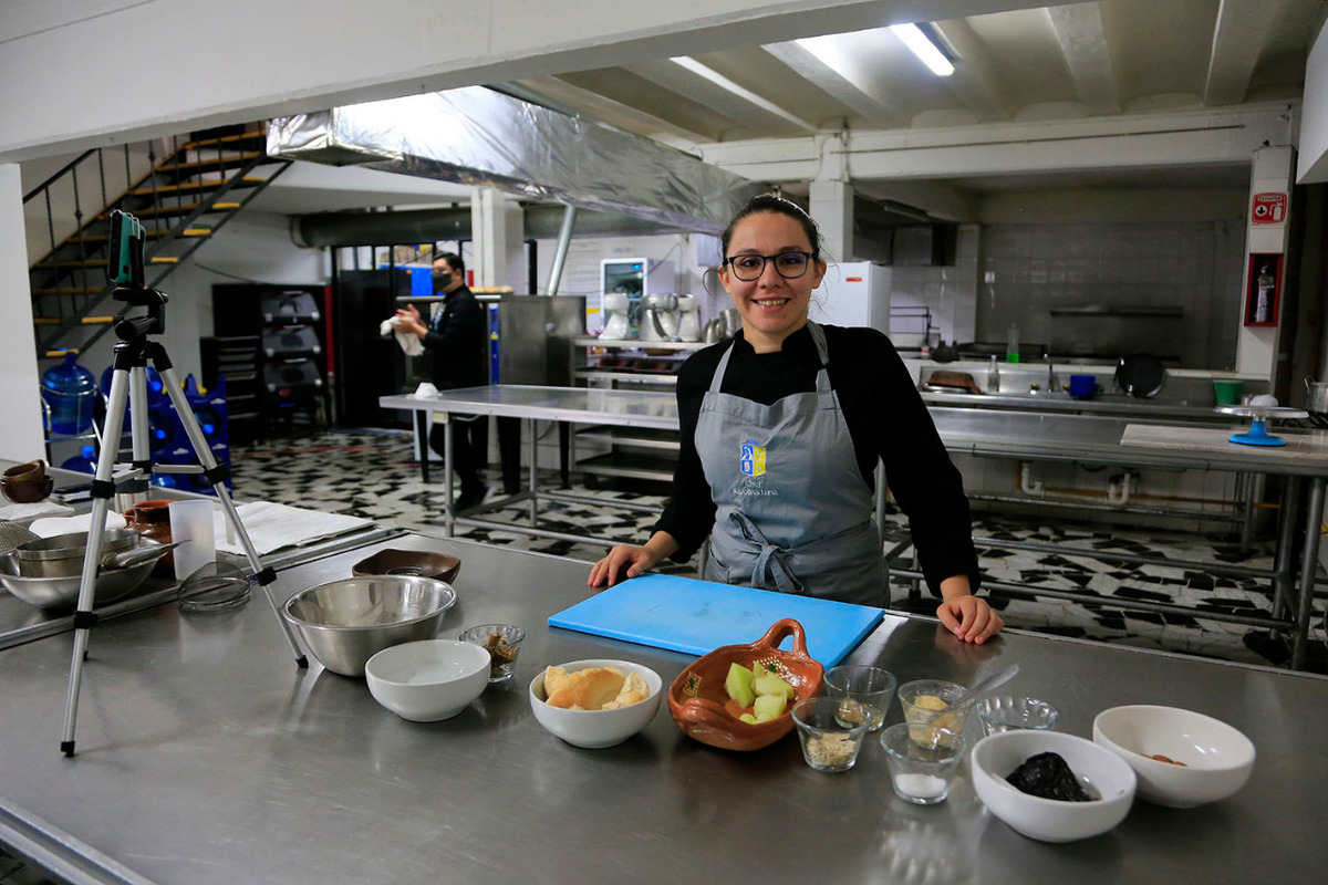 En Farfalle Gastronomía y Diseño, se ofrecen postres, gelatinas y conchas de mazapán. (Andrés Lobato)