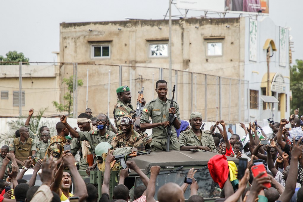 El golpe de Estado en Malí se produjo durante la tarde y noche en la capital Bamako. (AFP)