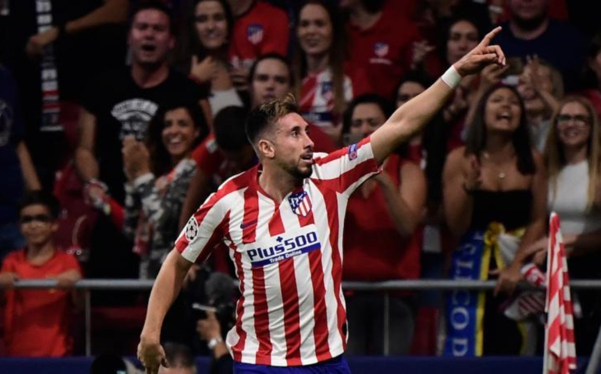 Héctor Herrera, jugador del Atlético de Madrid (AFP)