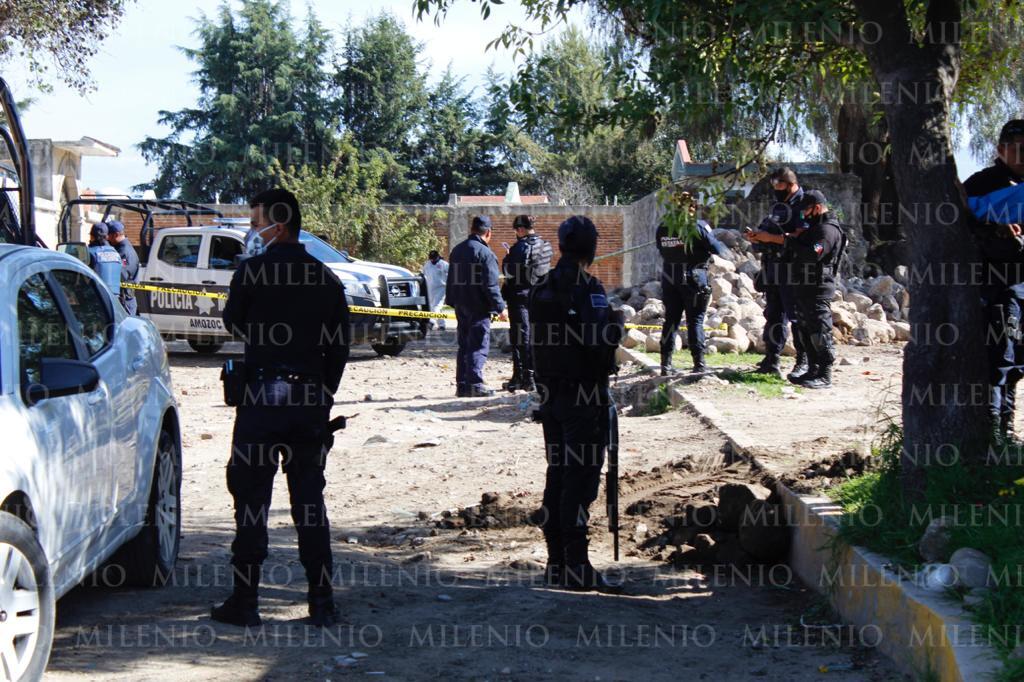El hombre presentaba diversos golpes y una herida de arma blanca, a la altura del cuello. (Andrés Sánchez)