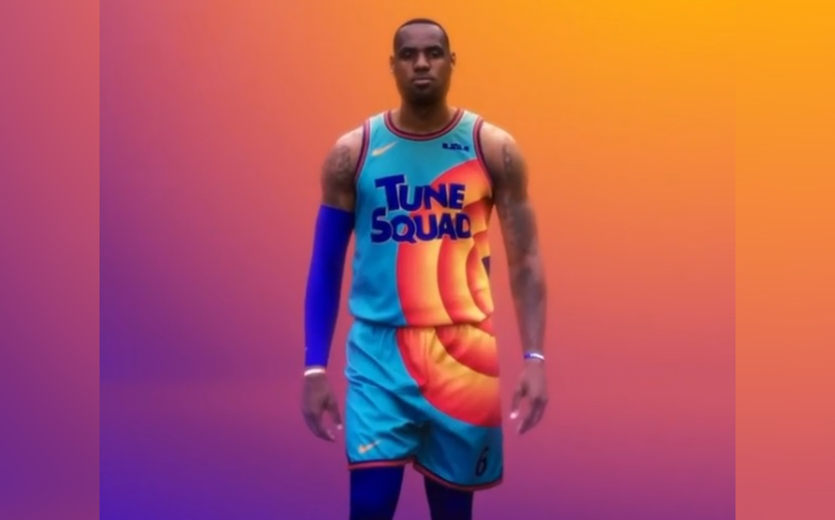Así lucirá LeBron James en la película Space Jam 2 (Instagram @kingjames)