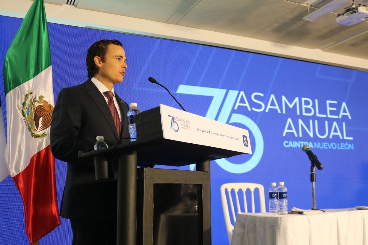Adrián Sada Cueva, presidente de Caintra. Foto: Especial.