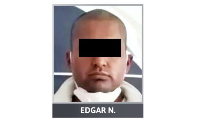 Edgar N. de 26 años de edad vinculado a proceso por su probable participación en el robo al interior de la tienda departamental. (Especial)