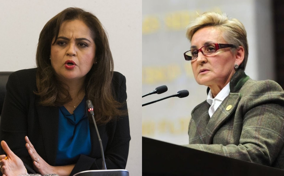 Las legisladoras priistas Ana Lilia Herrera y Frinné Azuara. (Cuartoscuro/Cámara de Diputados)