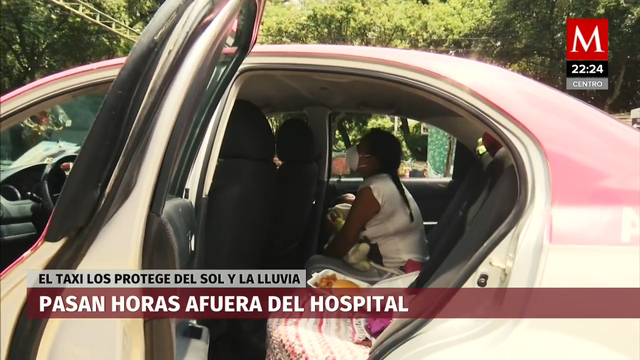 Taxista obligado a dejar su trabajo para convertir su unidad en sala de espera