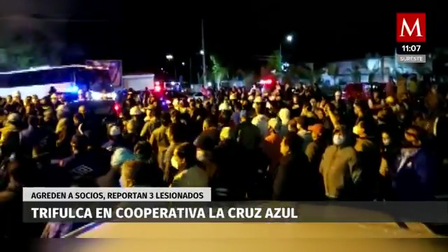 ¿Cuál fue el conflicto de los cooperativistas Cruz Azul en Hidalgo?