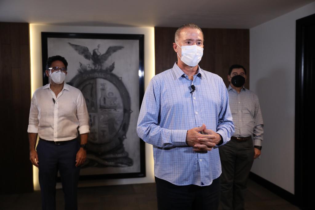 El gobernador de Sinaloa, Quirino Ordaz Coppel.