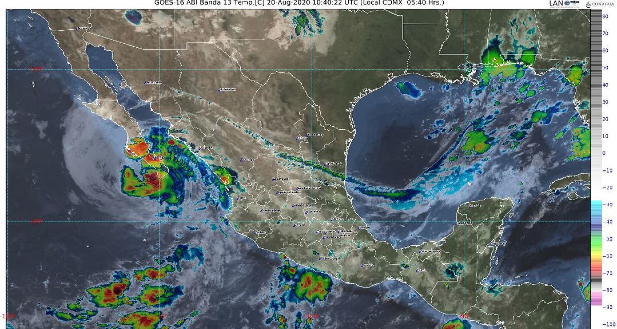 El huracán pasó a categoría 1. | Twitter Conagua