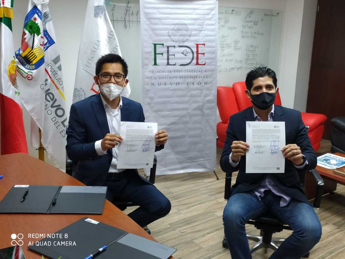 La FEDE y el Injuve acordaron trabajar en la prevención de delitos electorales. Foto: Especial
