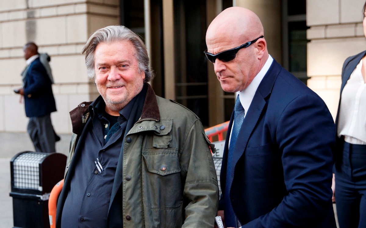Steve Bannon fue acusado de fraude. (EFE)