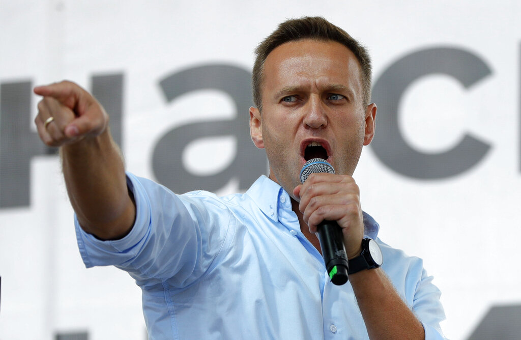 Alexeí Navalni es considerado uno de los mayores críticos del presidente Vladimir Putin. (AP)