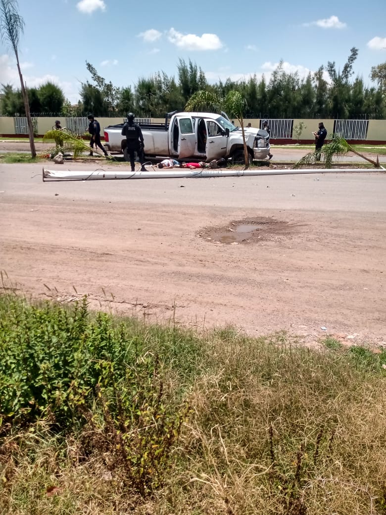 Ataque a policías estatales deja dos muertos y tres heridos en Villagrán