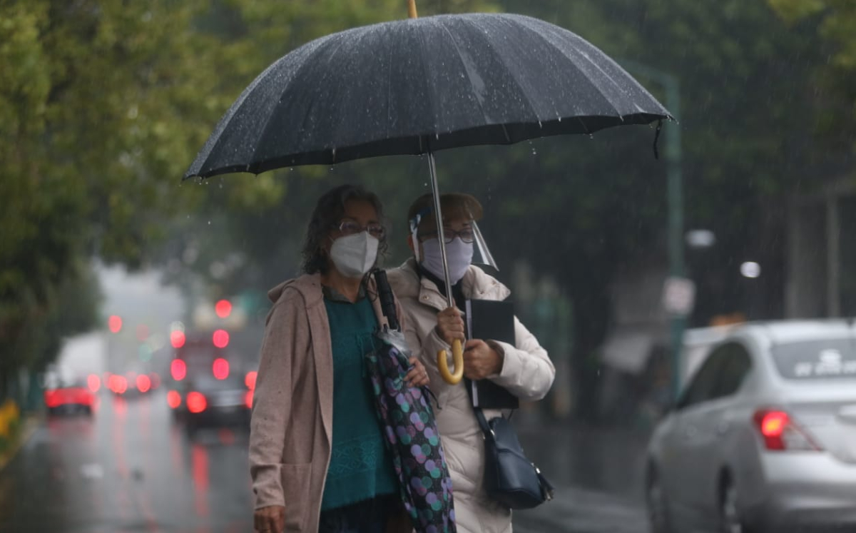La Ciudad de México presenta lluvias constantes en esta temporada. (Octavio Hoyos)