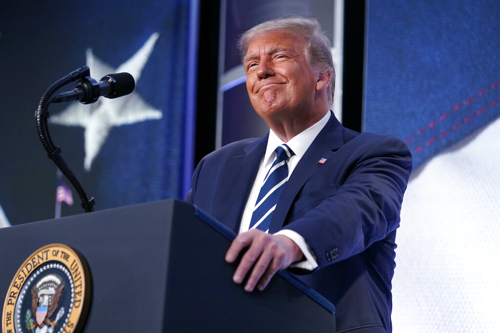 Donald Trump ha asegurado que se puede presentar un fraude electoral en las elecciones de EU. (AP)
