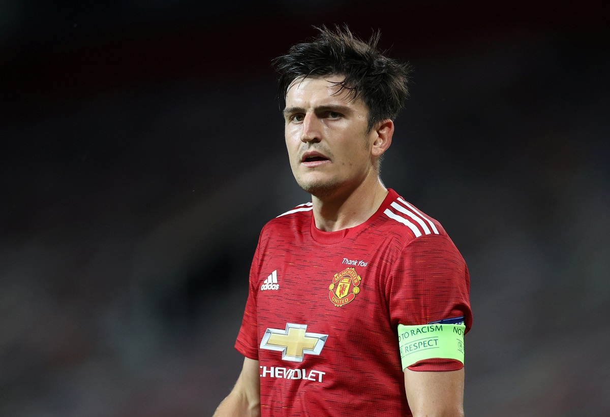 Harry Maguire, capitán del Manchester United (Reuters)