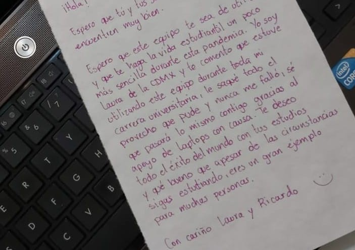 La iniciativa busca ayudar a estudiantes de bajos recursos. | Facebook Laptops con Causa.