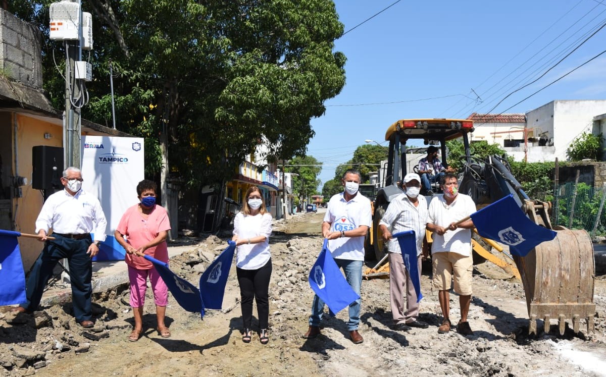 Modernizan la red vial de Tampico. (Cortesía)