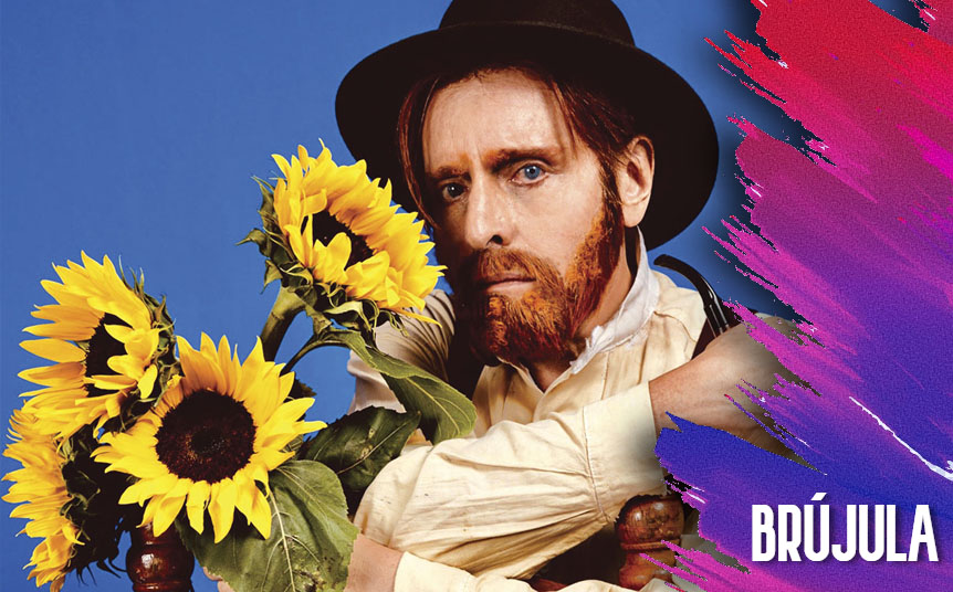 La obra ‘Van Gogh, un girasol contra el mundo’, protagonizada por Mario Iván Martínez (Foto: Cortesía)