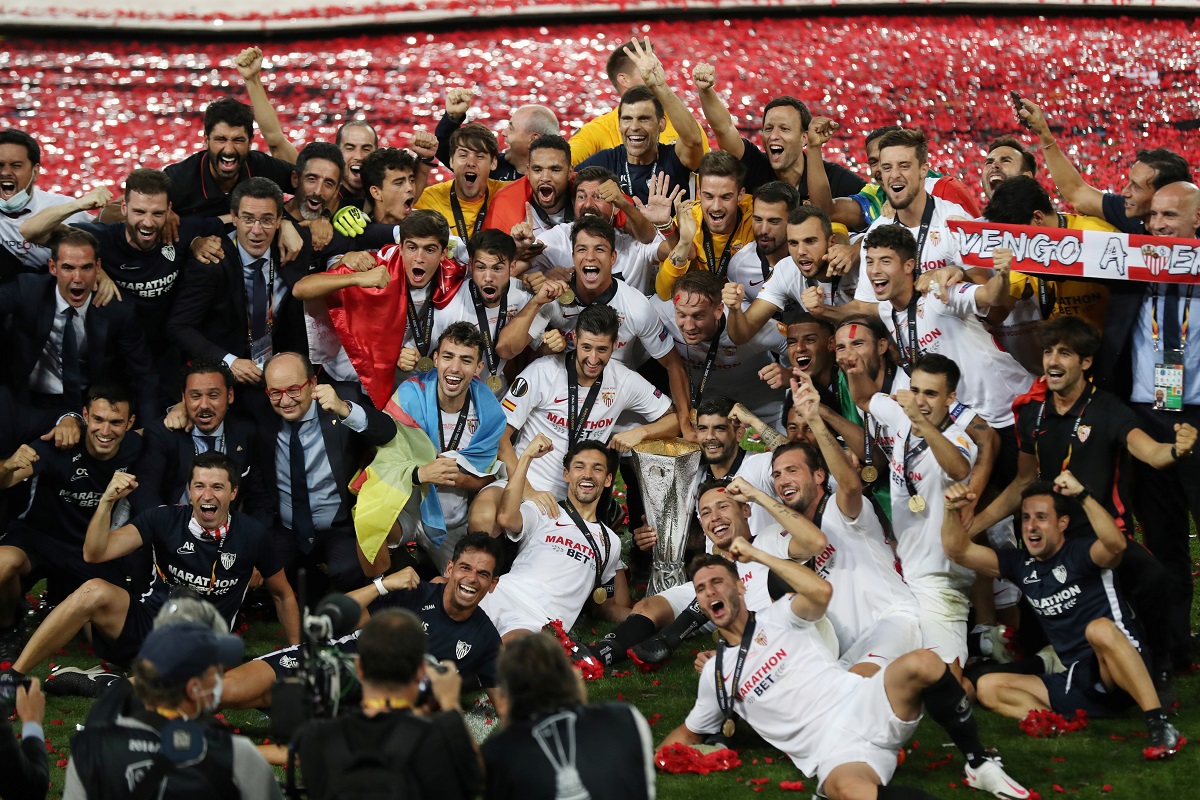 Sevilla, campeón de la Europa League 2020 (Reuters)