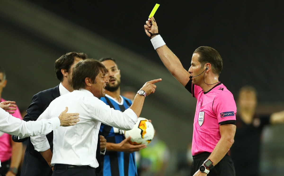 Antonio Conte, director técnico del Inter Milán (Reuters)