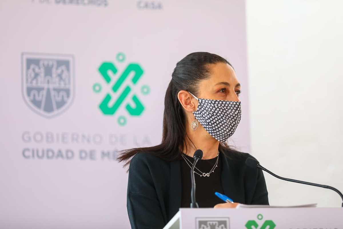 La jefa de Gobierno, Claudia Sheinbaum, adelantó que se construirá otra estación de bomberos en Iztacalco. (Cortesía)
