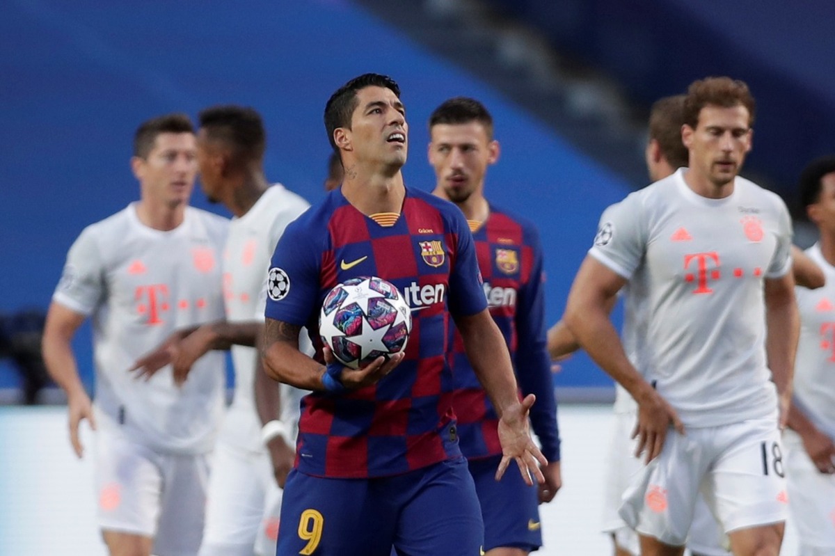Luis Suárez, futbolista del Barcelona (Reuters)