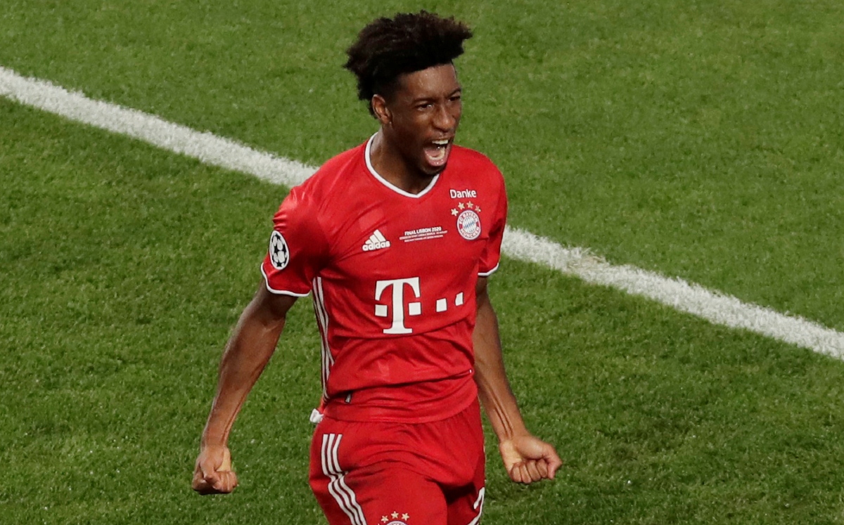 Kingsley Coman, el canterano del PSG que le dio el título al Bayern Múnich (Reuters)