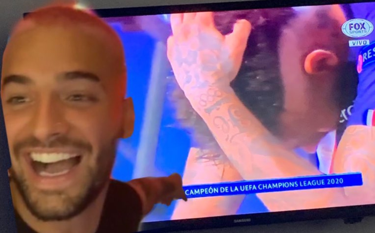 Le llueven memes de Maluma a Neymar tras perder la final de Champions League (Twitter)