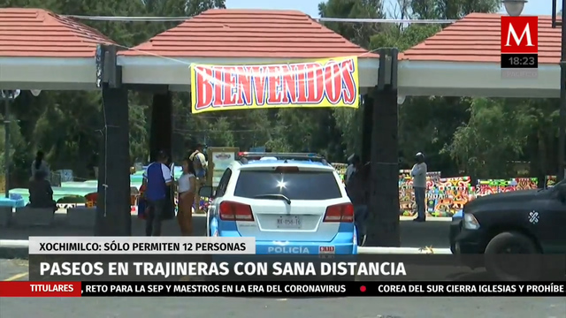 ‘Sacan brillo’ a trajineras en reapertura de embarcaderos en Xochimilco