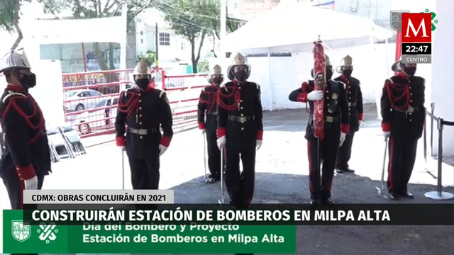 Sheinbaum anuncia construcción de estación de bomberos en Milpa Alta