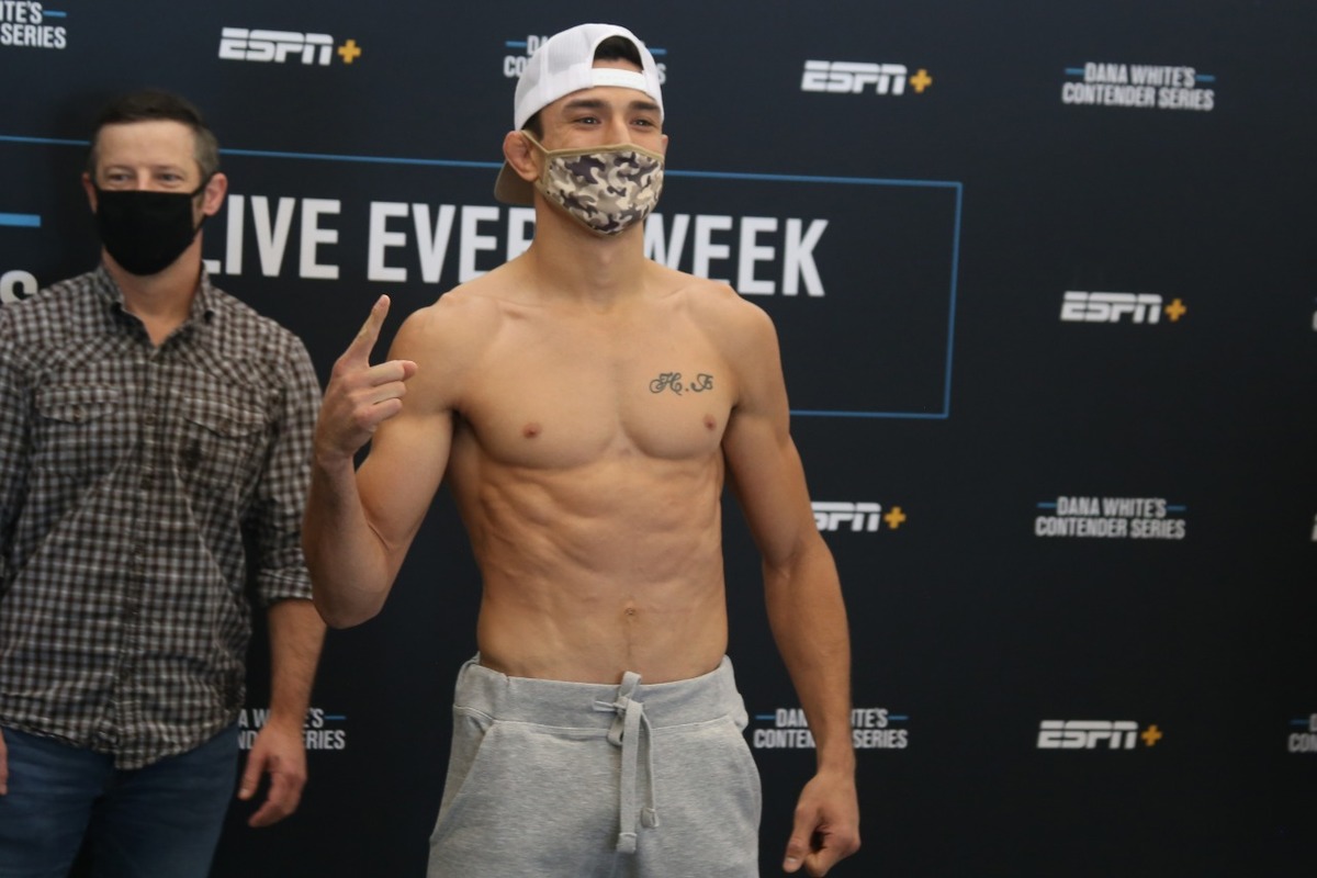 Alejandro 'Gallito' Flores, por un contrato en UFC (Carlos Contreras Legaspi)