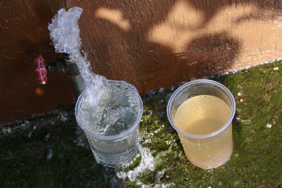 Atiende Siapa reportes de agua turbia. (Cortesía)